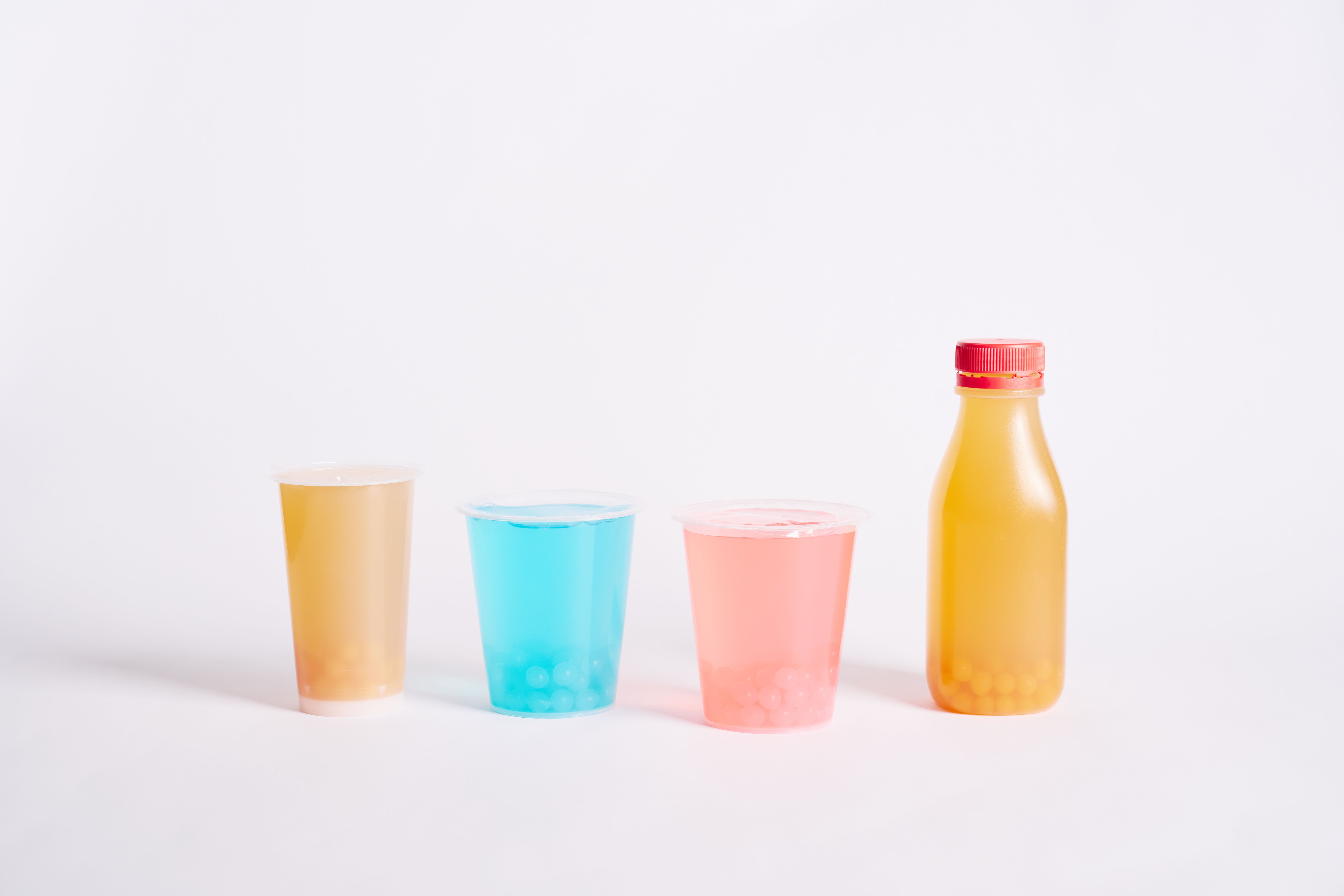Ready-to-Drink Cup (with Popping Boba or Bubble Milk Tea)