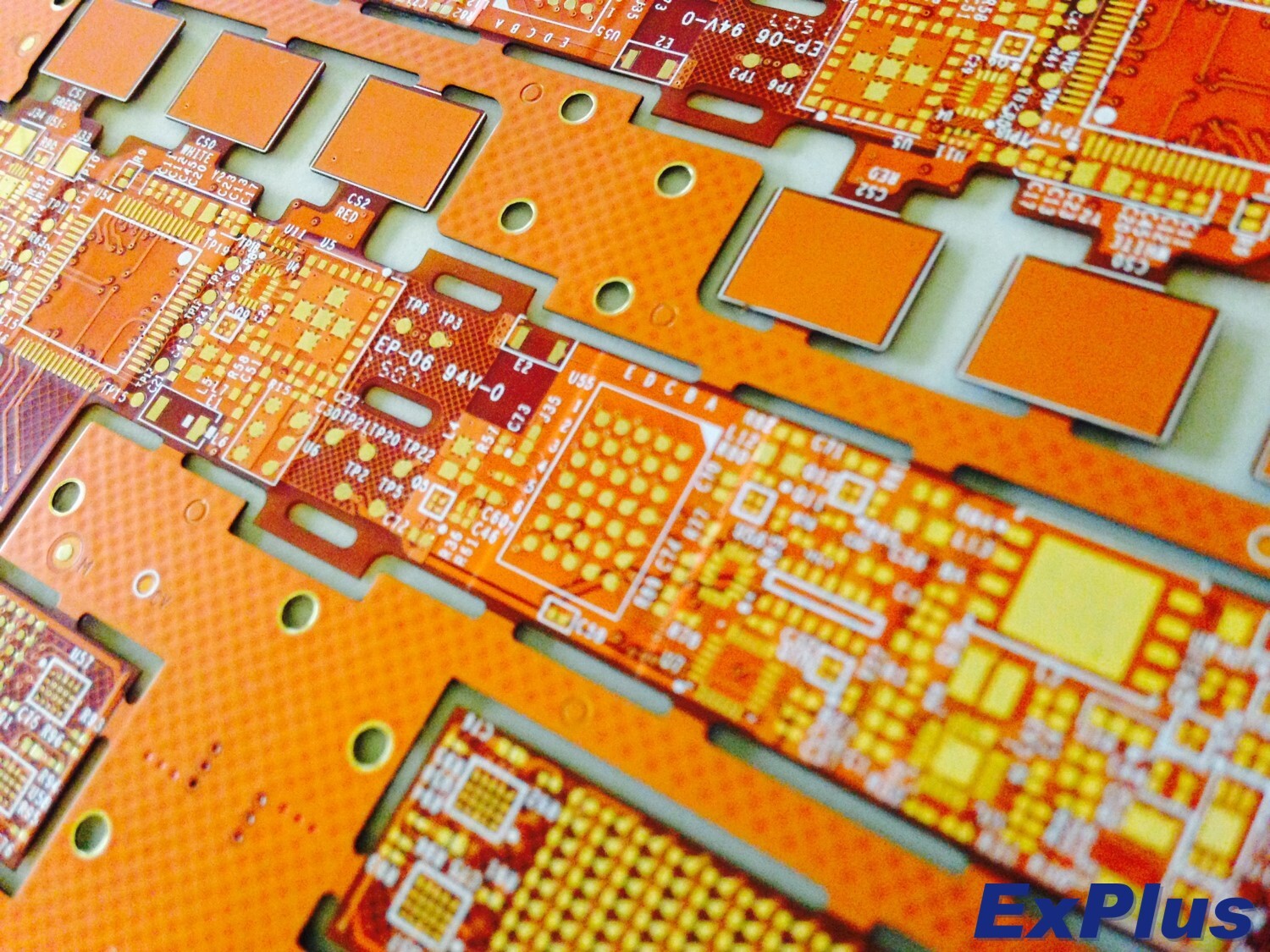 4 Layers Flexible PCB with FR4 stiffener
