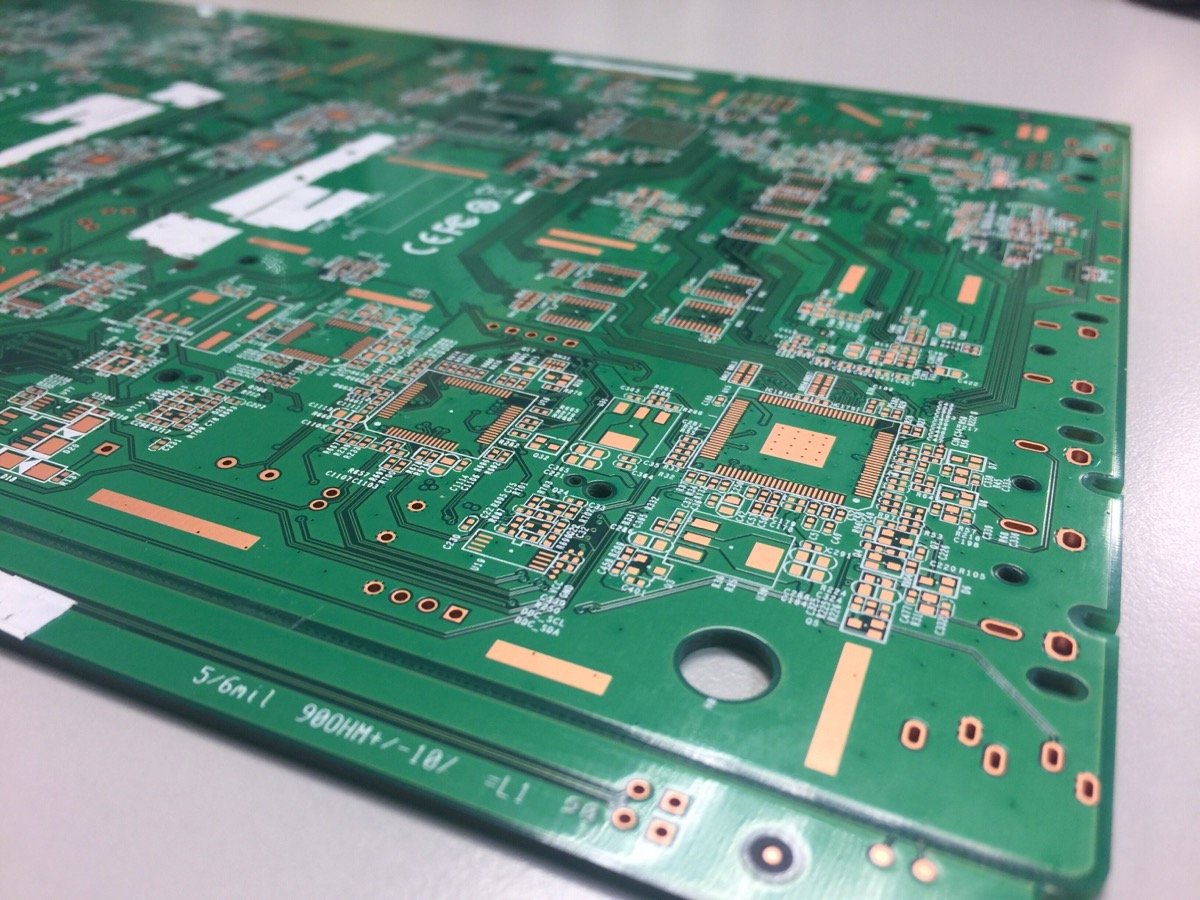 4 Layers Impedance Controlled board with BGA design