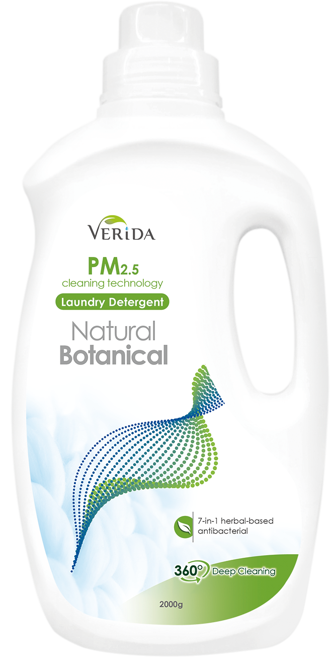 Verida-PM2.5抗菌洗衣精2000g-綠